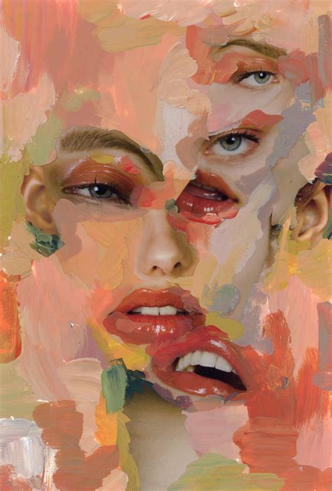 Skin Revisited Rosanna Jones Portraiture Art Art Alevel Distortion Art