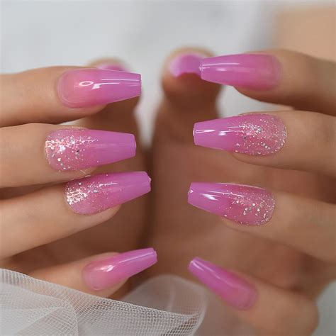 update more than 149 light pink nails with glitter super hot vn