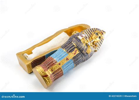 Egyptian Golden Pharaohs Mask Stock Image Image Of Explore Historic