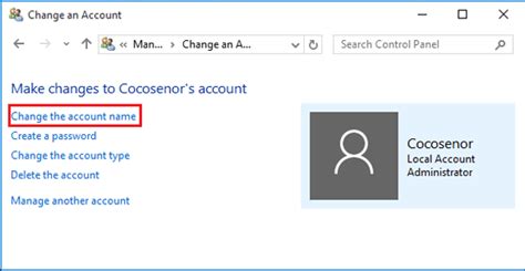 How To Change User Name Account In Windows Youtube Gambaran