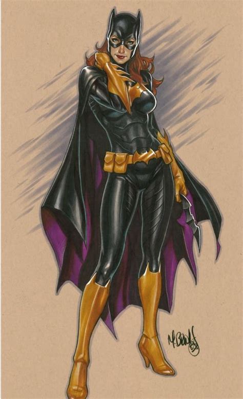 Batgirl By Mark Brooks In Ferr N Pascuals Commissions Comic Art