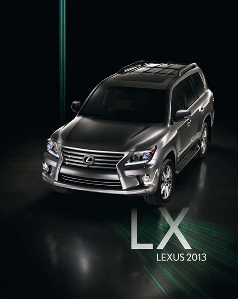 Lexus Lx Brochures