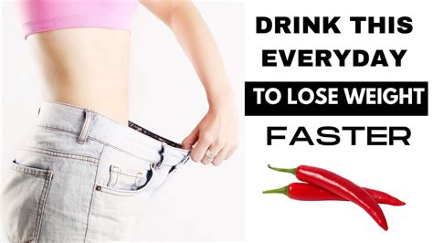 Drink This Everyday To Lose Weight Faster No Gym No Exercise Youtube
