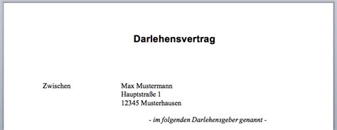 Vodafone rücksendeschein ausdrucken tipps verbraucherrecht. Download Darlehensvertrag / Word-Vorlage / einfach ...