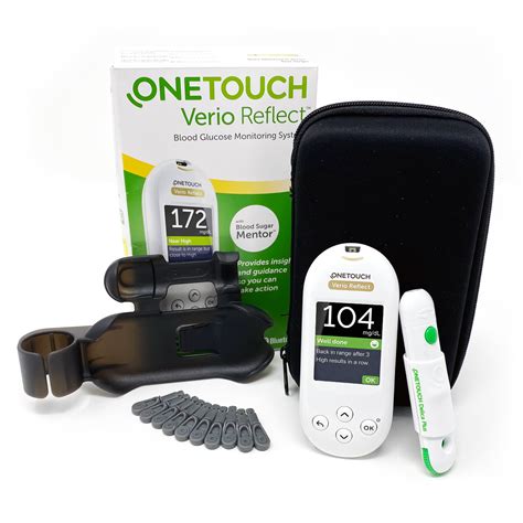 Onetouch Verio Reflect Blood Glucose Meter Glucose Monitor For Blood Sugar Test Kit Includes