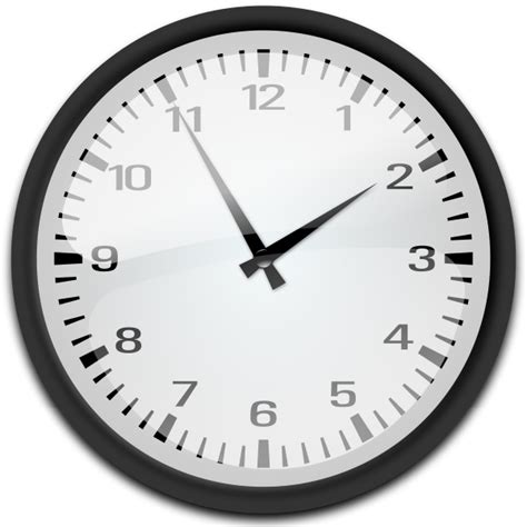 Analog clock | Free SVG