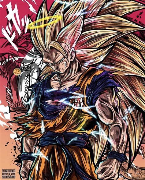 Super Saiyan 3 Goku By Ozzyozdavyrus On Ig Rdbz