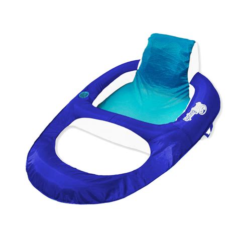 Unfold, inflate and float away in the swimways spring float recliner floating pool lounger! Swimways Spring Float Recliner - Blue/Aqua | Splash Super ...