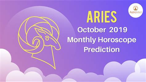 Aries October 2019 Monthly Horoscope Prediction Aries Moon Sign