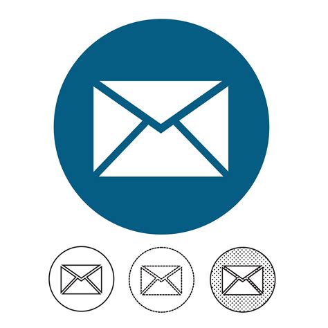 Email And Mail Icon Vector Vector Art At Vecteezy