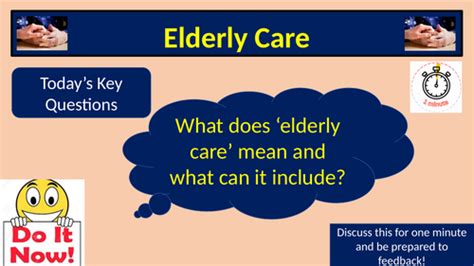 Elderly Care Pshe Tutor Time Assembly Whole School Teaching Resources