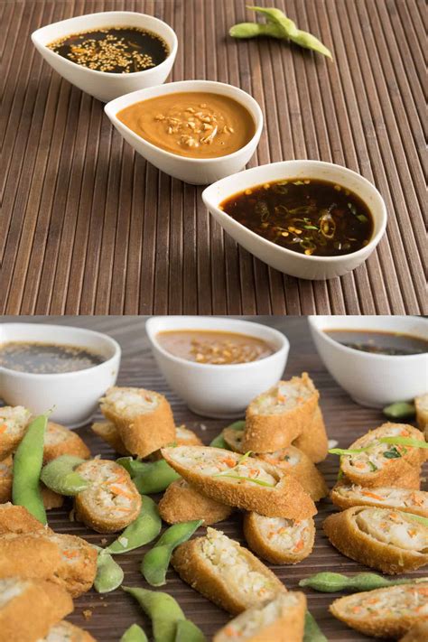 Trio Of Asian Dipping Sauces Culinary Ginger