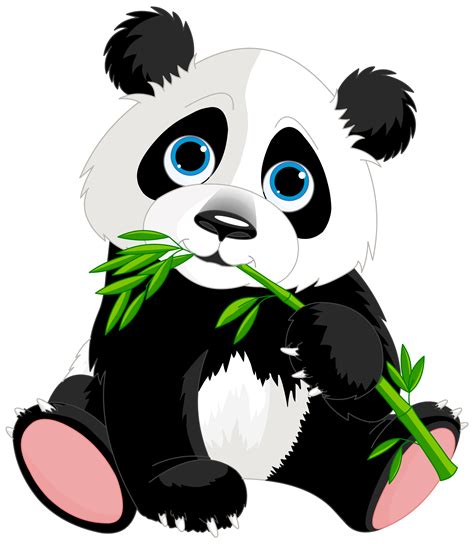 Giant Panda Bear Clip Art Panda Png Png Download 35624094 Free