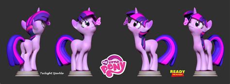 3d File Twilight Sparkle Little Pony 👧・3d Printer Model To Download・cults