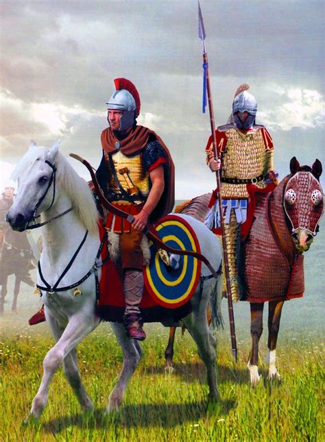 Late Roman Cavalrymen Fifth Century Ad Ancient Rome Ancient History