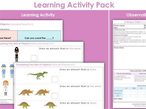 Eyfs Maths More And Fewer To Activity Pack Teaching Resources Hot Sex Picture