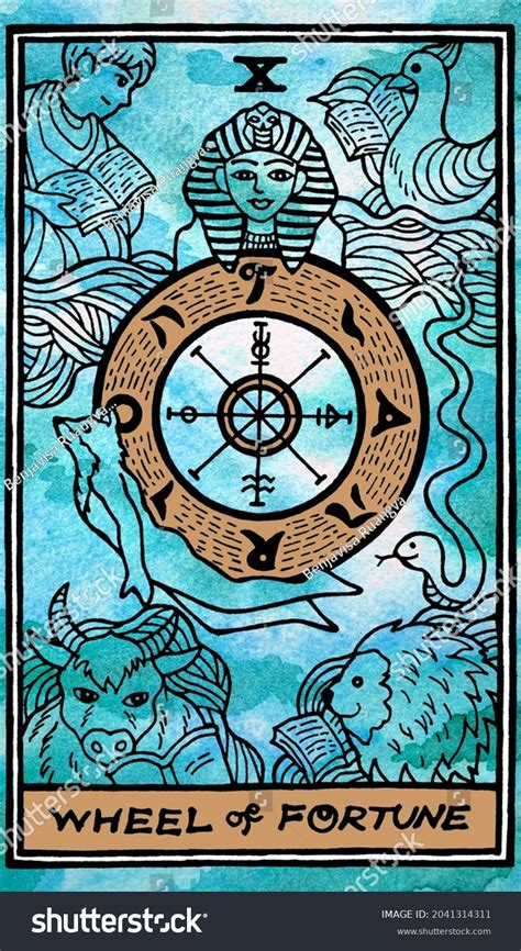 Wheel Of Fortune Tarot Card Poster Ubicaciondepersonascdmxgobmx