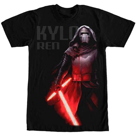Star Wars Kylo Ren Awakened Black T Shirt T Shirts And Hoodies Teeracer