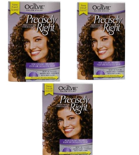 Ogilvie Precisely Right Conditioning Perm Hair Color Treated 1ct 3
