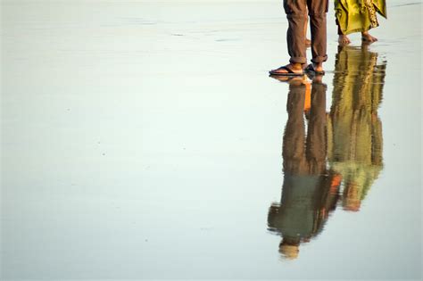 Reflection Of Couple Free Stock Photo Public Domain Pictures