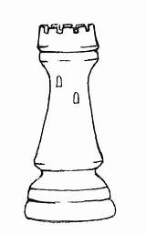 Chess Coloring Rook Pieces Ajedrez Wooden Colouring Wood Burning Sketch Pawn Piece Piezas Door Sketchite sketch template