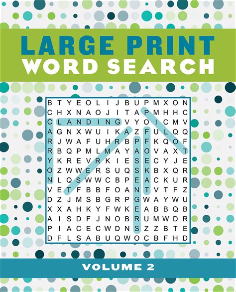 Large Print Word Search Volume 2 Book By Editors Of Thunder Bay Press