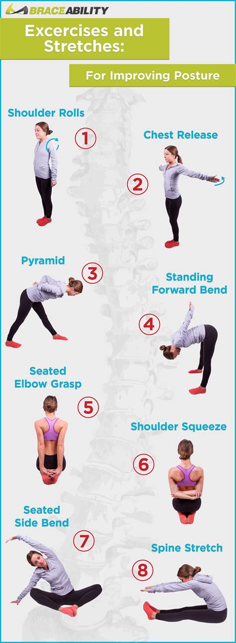 Don T Be A Slouch 8 Easy Stretches For Improving Posture Posture