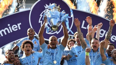 Manchester City Win Thrilling Title Race Break Liverpool Hearts