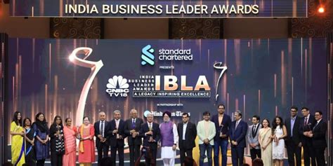 Cnbc Tv18s India Business Leader Awards Honours Leaders Of Change And