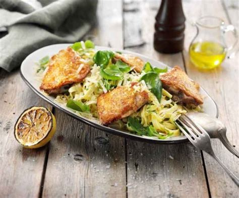 Yemek veritabanı ve kalori sayacı. Kycklinglår med tagliatelle, örter och citron ...