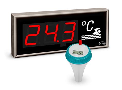 Swimming Pool Water Temperature Led Monitor Cdn 1003 T R L54 230ac Ir