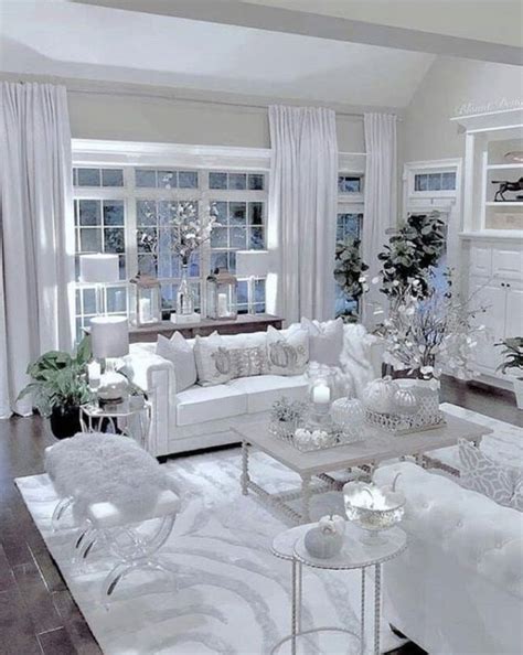 The Most Beautiful White Living Room Romantic Living Room Living