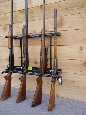 Diy gun rooms and gun walls: Locking Gun Racks: Vertical Wall Mountimageedit_3 ...