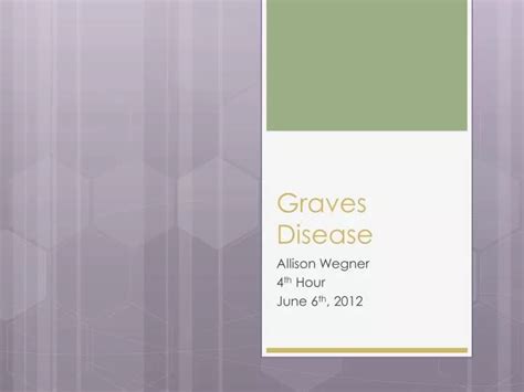Ppt Graves Disease Powerpoint Presentation Free Download Id2139852
