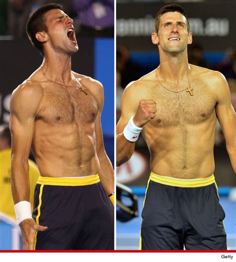 Tennis Star Novak Djokovic The Shirtless Win Tmz Com