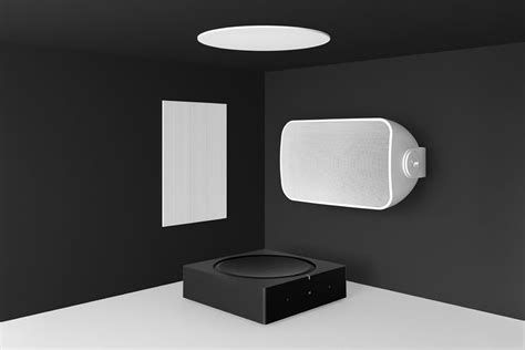 In wall speakers and in ceiling speakers. Sonos now has an outdoor speaker - The Verge