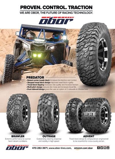 Chaparral Motorsports Releases New Ocelot Tire Line For ATVs And UTVs