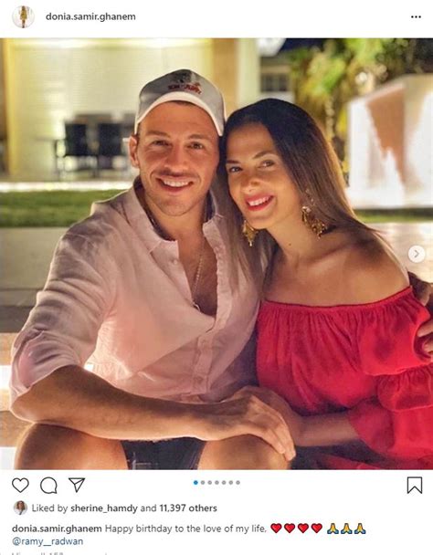 دنيا سمير غانم تحتفل بعيد ميلاد زوجها رامى رضوان برسالة وصور رومانسية اليوم السابع