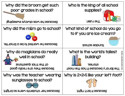 Looking for funny jokes for kids? Boy Mama: Back to School Lunch Box Riddles Printable ...