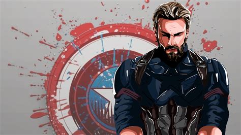 Captain america the first avenger wallpaper hd. Captain America New Art 4k, HD Superheroes, 4k Wallpapers ...