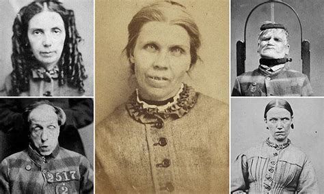 Portraits Of Patients At Victorian Lunatic Asylum Treated For Mania And Melancholia Daily