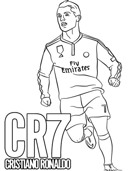 Cristiano Ronaldo Colouring Pictures Patricia Sinclairs Coloring Pages