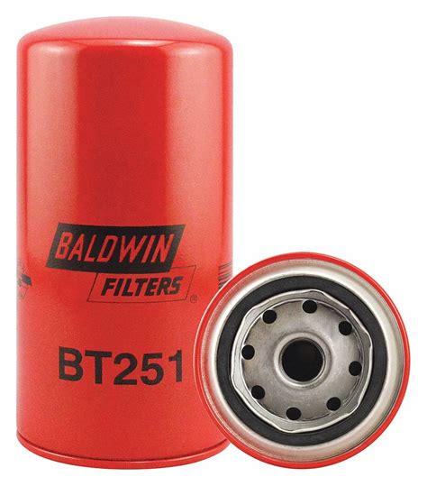 BALDWIN FILTERS Spin-On Oil Filter, Length: 7 1/8 in ...