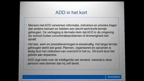 Only authorized users can add information to the yandex business directory. ADD volwassenen wat is ADD ADHD en de ADD symptomen - YouTube