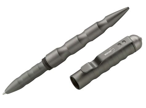 ปากกาแทคติคอล Boker Plus MPP Multi-Purpose Tactical Pen, Gray Aluminum ...