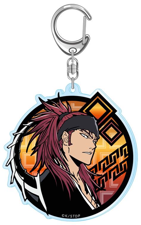 Bleach Kirie Series Acrylic Keychain Renji Abarai Reissue Hlj Com