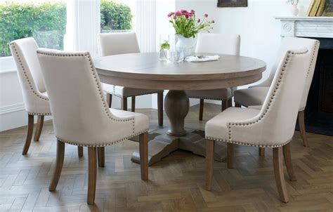 Give an inviting and exquisite look to your dining space with the beautifully crafted 6 seaters wooden dining sets online in different designs an. Balmoral Classic 6 Seater Round Dining Set in 2020 | Round ...