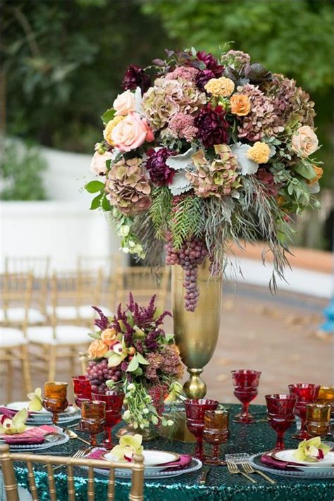 Choosing your fall wedding flowers is no different. 100 Fabulous Tall Wedding Centerpieces - Page 10 - Hi Miss ...