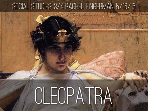 Cleopatra By Rachel Fingerman