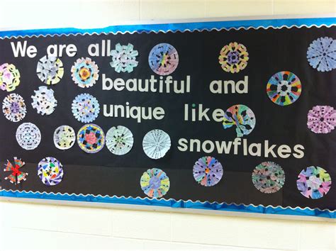 Each Student Created Their Own Beautiful Snowflake Student Created